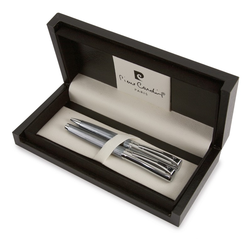 Pierre Cardin Casablanca Penna a sfera conteggio Chrome Trim Liscio scrittura 