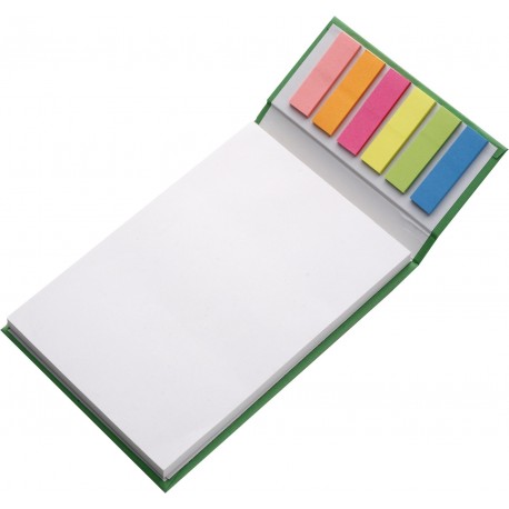 Blocco notes con post-it