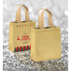 Shopper Glitter con manici corti