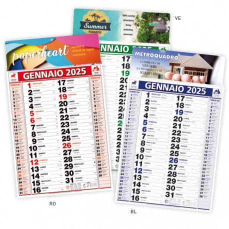Calendario 2026 Olandese Classico