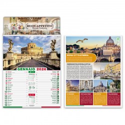 Calendario 2026 Città d'italia